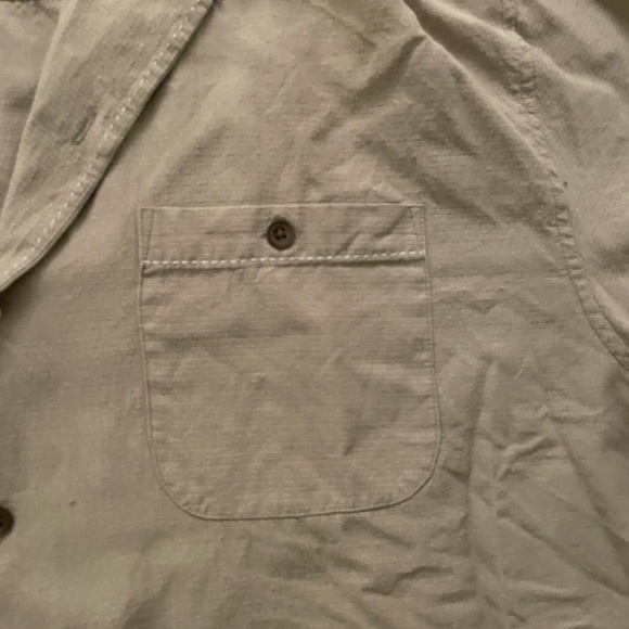 Paradise by Axis Beige button down shirt 2XL - Picture 3 of 12